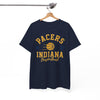 White Smoke Pacers Indiana Basketball Vintage Tee