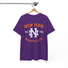 White Smoke New York Baseball City T-Shirt – Varsity Athletic Streetwear Tee