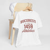 Lavender Tricou Atletism București 1459 stil universitar