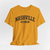 Goldenrod Nashville Music City Tee — Collegiate Vintage T-Shirt Vintage 90s Streetwear