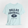 Lavender Dallas Football Tee – Since Kickoff Graphic T-Shirt