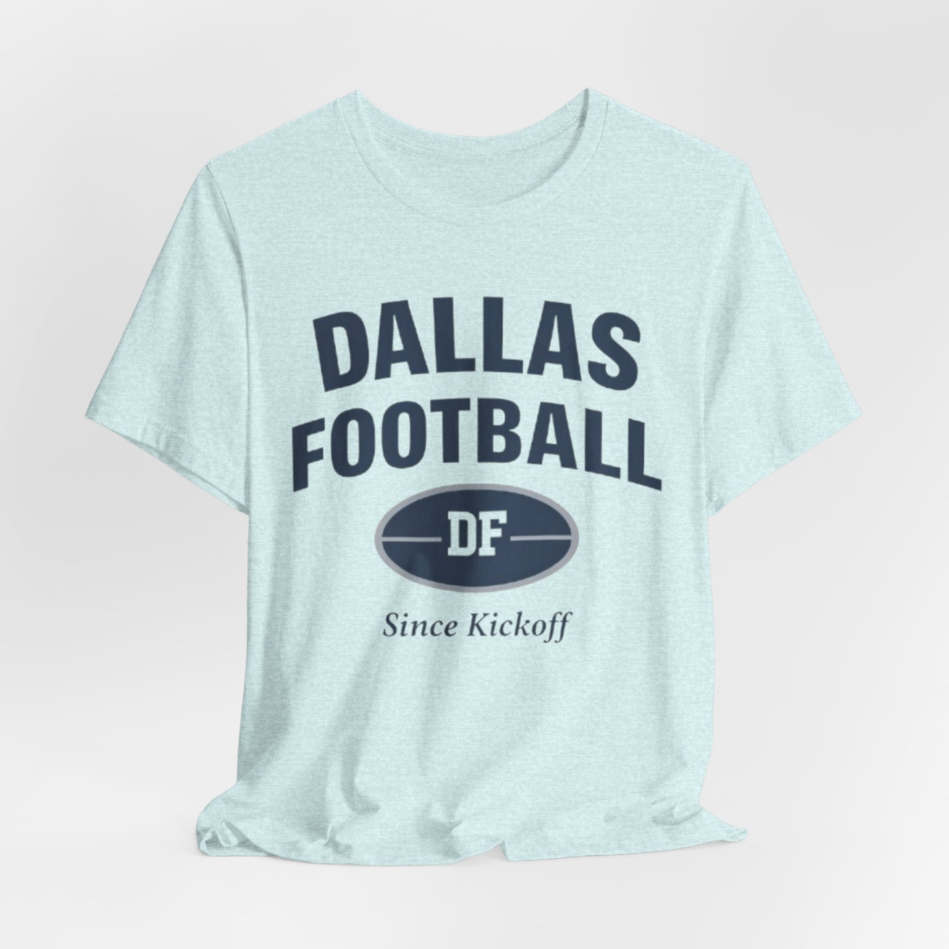 Lavender Dallas Football Tee – Since Kickoff Graphic T-Shirt