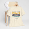 Antique White Athletic Los Angeles California Tee — Vintage West Coast Sports T-Shirt
