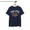 San Jose Athletics California Tee — "Est. 408" Vintage College Shirt – game day outfit, game day outfit, image 1.0