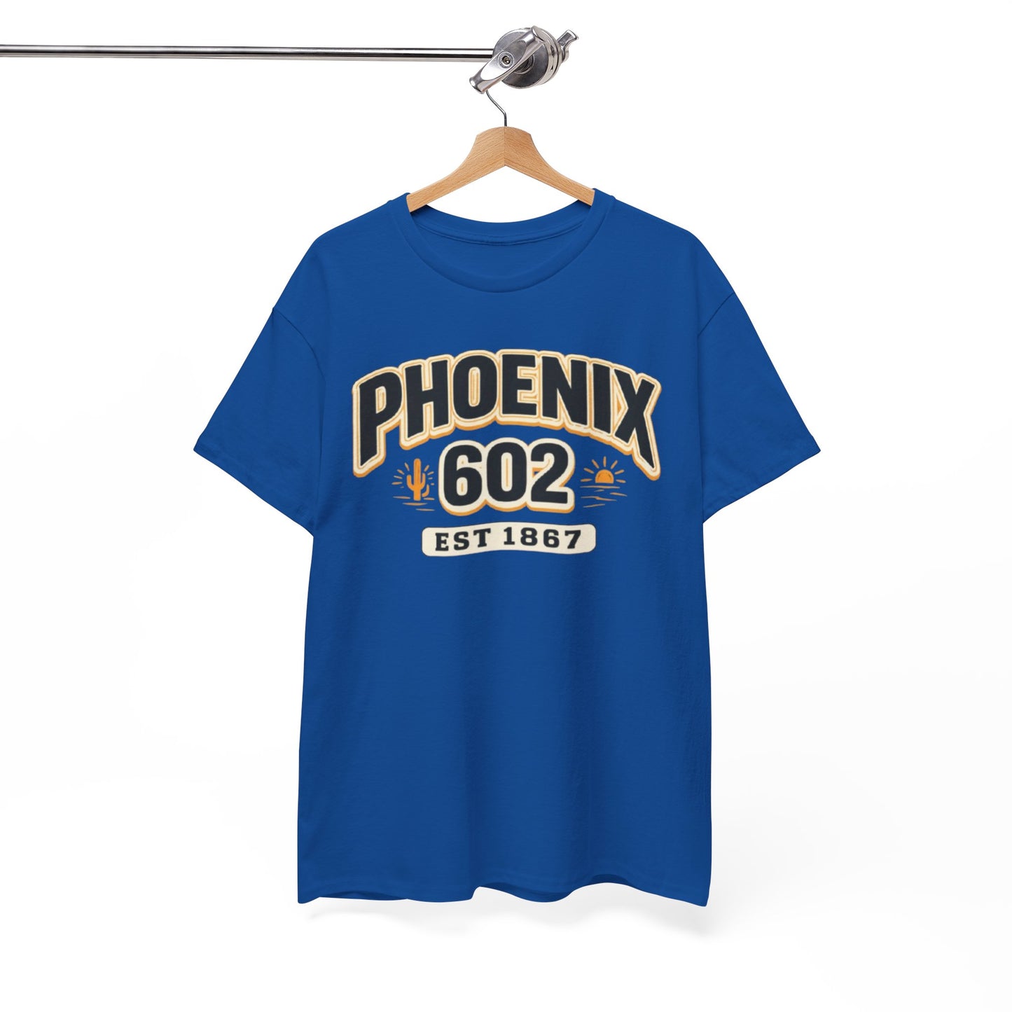 Phoenix 602 T-Shirt – Retro Arizona City Tee (EST 1867)