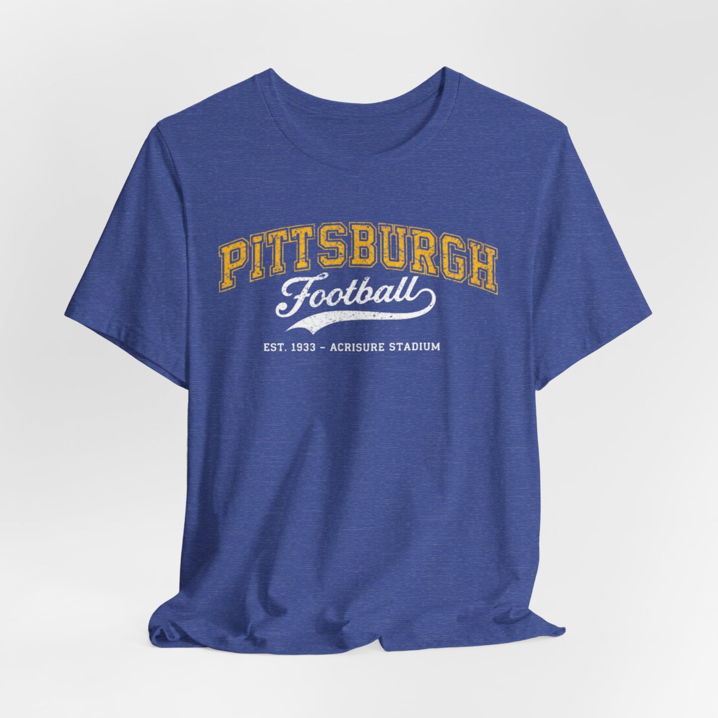 Pittsburgh Football Tee — Vintage Collegiate Crewneck