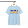 White Smoke Indiana Pacers Retro Stripe Tee