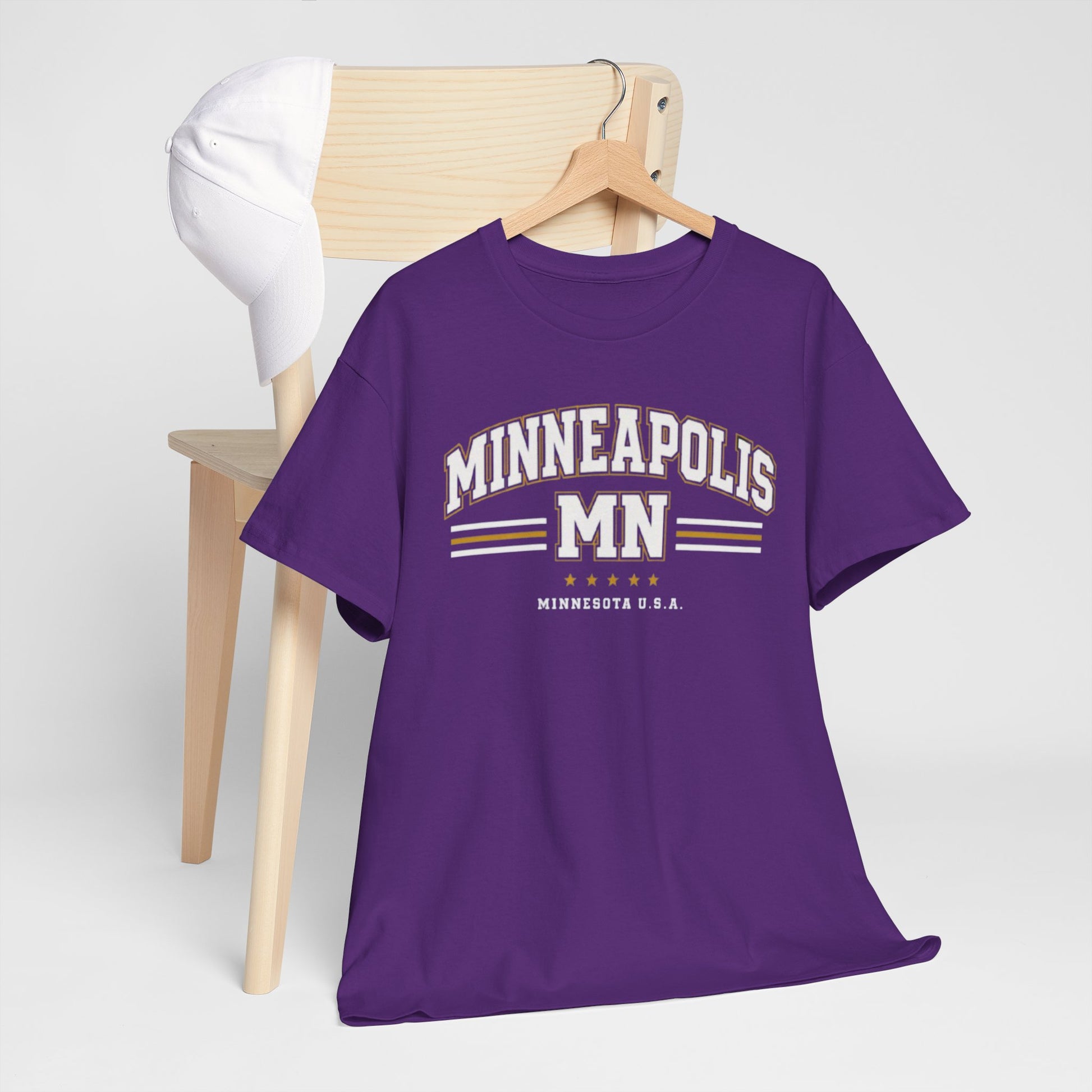 Minneapolis MN Retro City Tee — Minnesota USA Vintage Style streetwear fashion product image 12