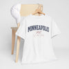 Minneapolis Vintage Script Tee — Minneapolis MN Retro City T-Shirt