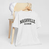 Lavender Nashville Music City Tee — Collegiate Vintage T-Shirt Vintage 90s Streetwear