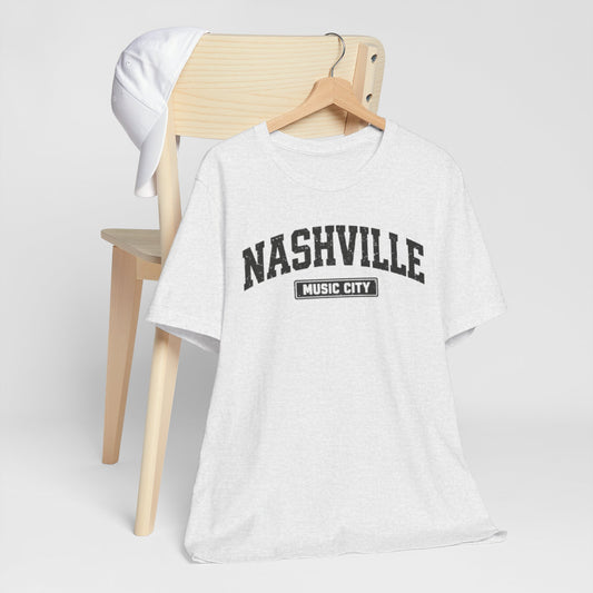 Nashville Music City Tee — Collegiate Vintage T-Shirt Vintage 90s Streetwear
