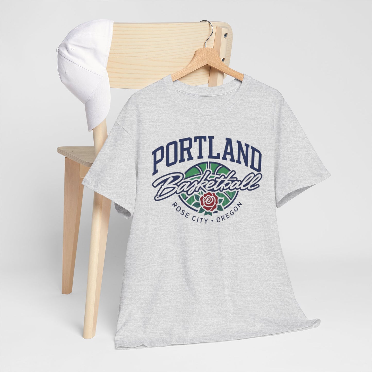Portland Basketball Rose City Tee City sports tee  Rose City top Sporty streetwear