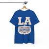 White Smoke Los Angeles Drive and Dream T-Shirt – Oversized West Coast Streetwear City Tee