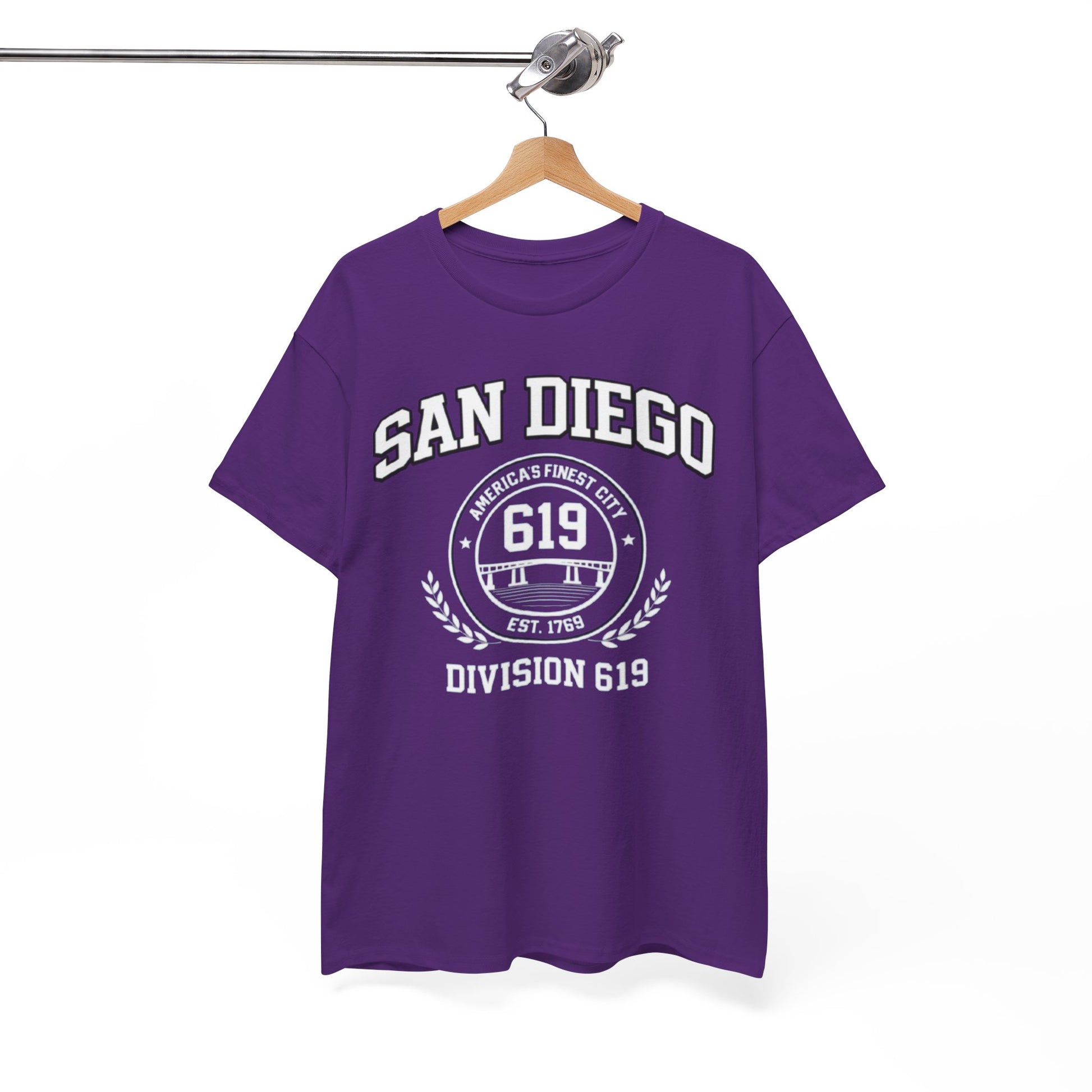 White Smoke San Diego 619 T Shirt – America’s Finest City Athletic Streetwear Tee