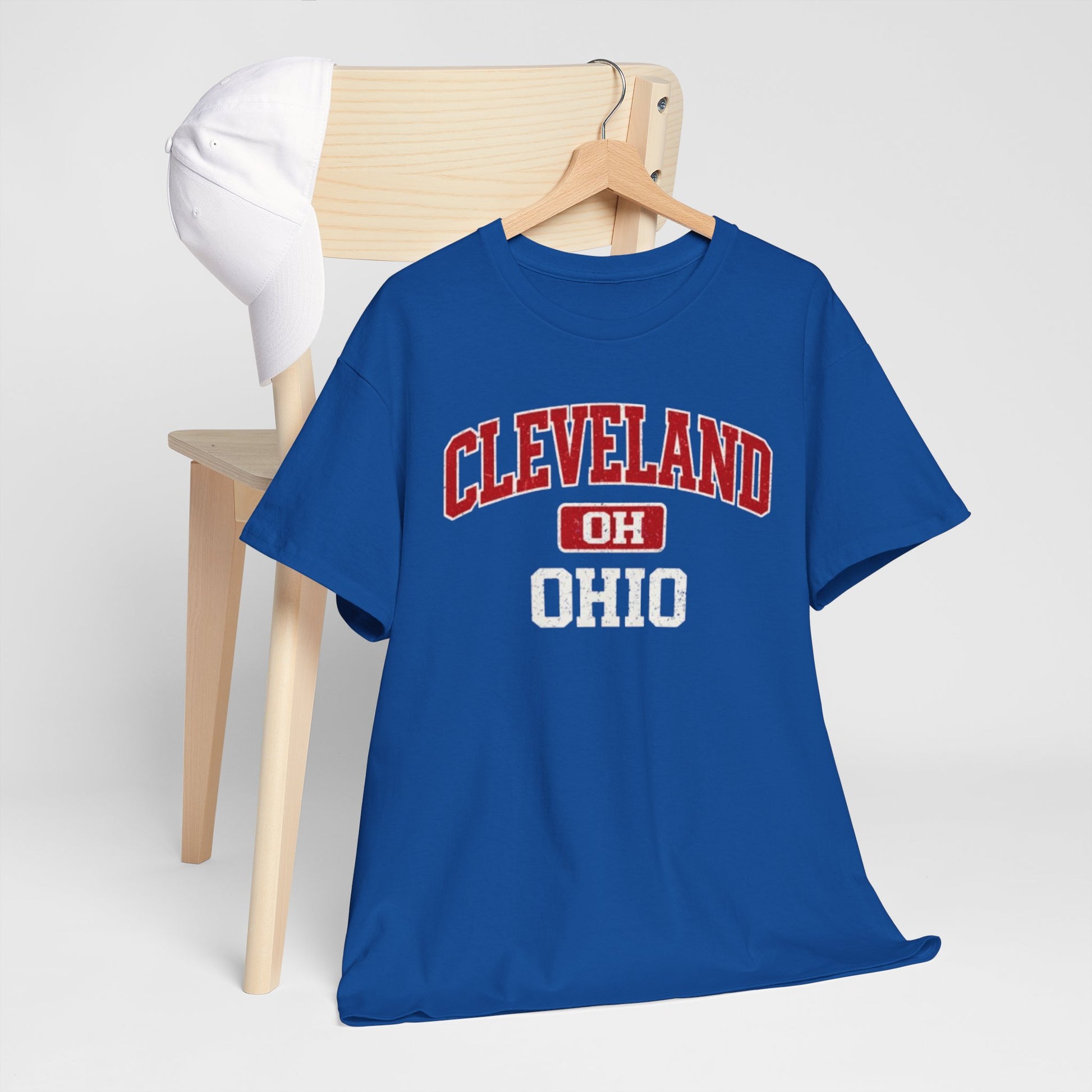 Cleveland Ohio Tee — Retro Collegiate City  T‑Shirt streetwear fashion product image 7