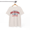 White Smoke New Orleans 504 Louisiana T-Shirt — Crescent City Vintage Sports Tee