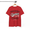White Smoke San Diego 619 T Shirt – Surf City Champs Athletic California Tee