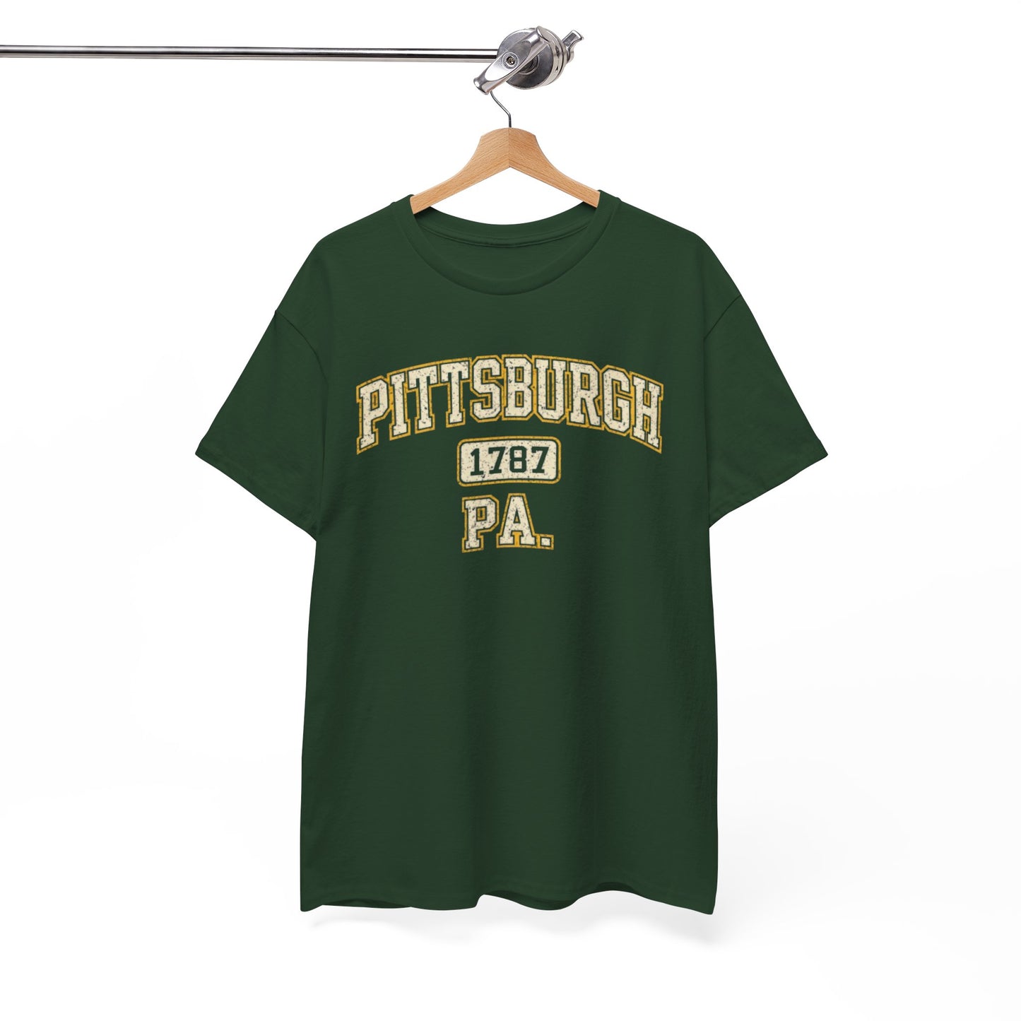 Pittsburgh 1787 PA T‑Shirt Vintage college-style lettering