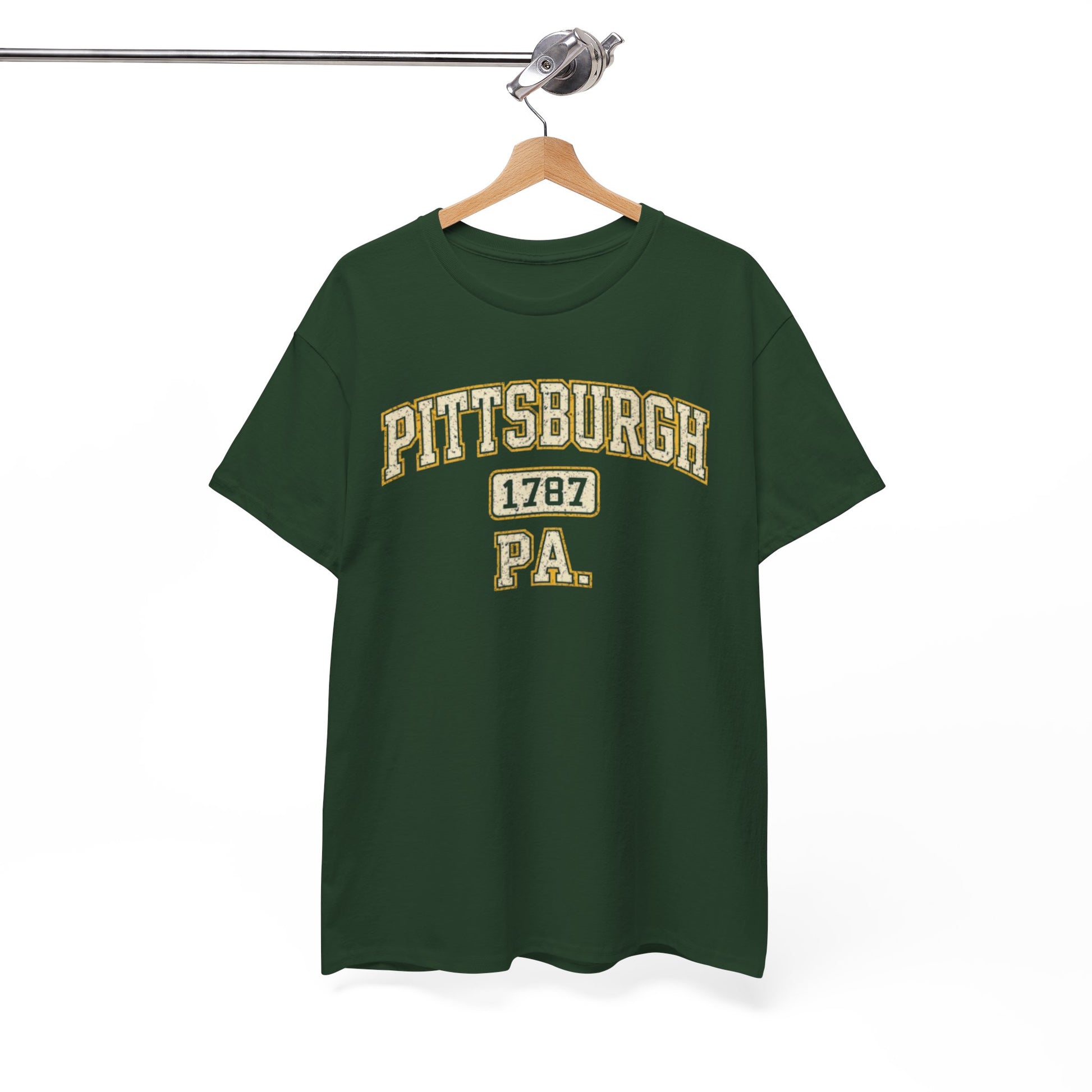 Pittsburgh 1787 PA T‑Shirt Vintage college-style lettering streetwear fashion product image 9