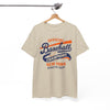 White Smoke Baseball Champions New York T-Shirt — Vintage Athletic Tee