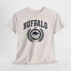 Lavender Buffalo Crest Tee – Vintage Buffalo Logo T-Shirt