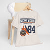 Light Gray New York Empire State '84 Graphic Tee — Vintage City Skyline T‑Shirt