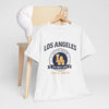 Lavender Los Angeles LA varsity Tee sporty t shirt