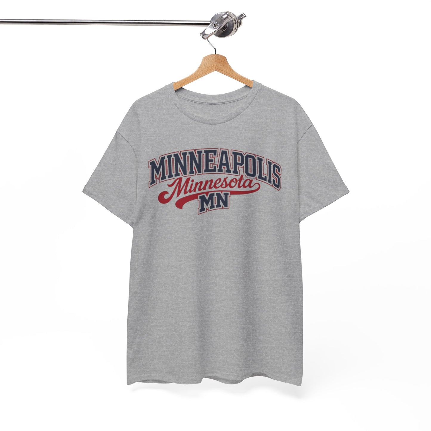 Minneapolis Minnesota MN Vintage Script Tee streetwear t shirt outfit
