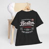 Dark Slate Gray Boston Champs T-Shirt — The Hub City Athletic Tee (Massachusetts 617)