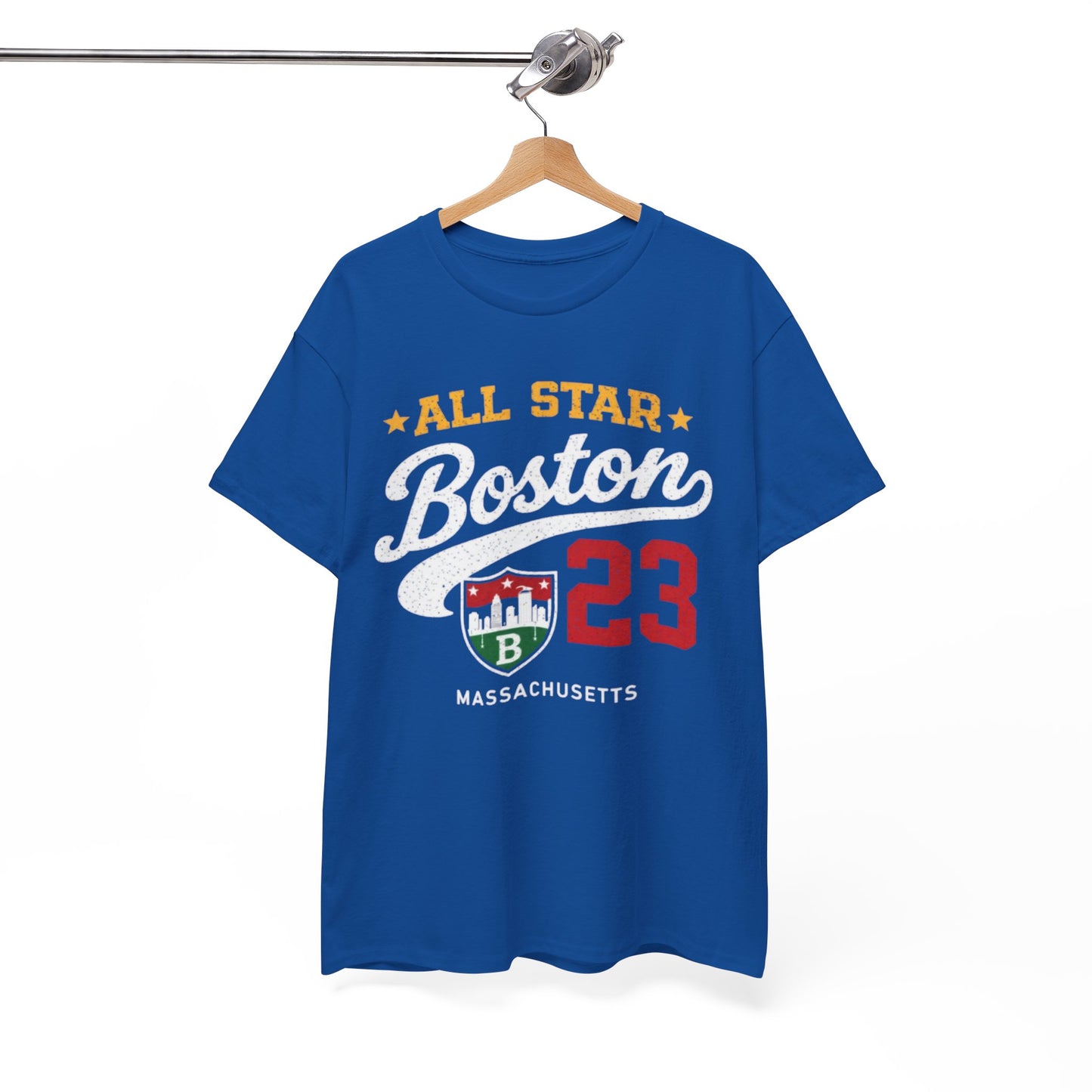 Boston All Star 23 Tee — Massachusetts City  T‑Shirt