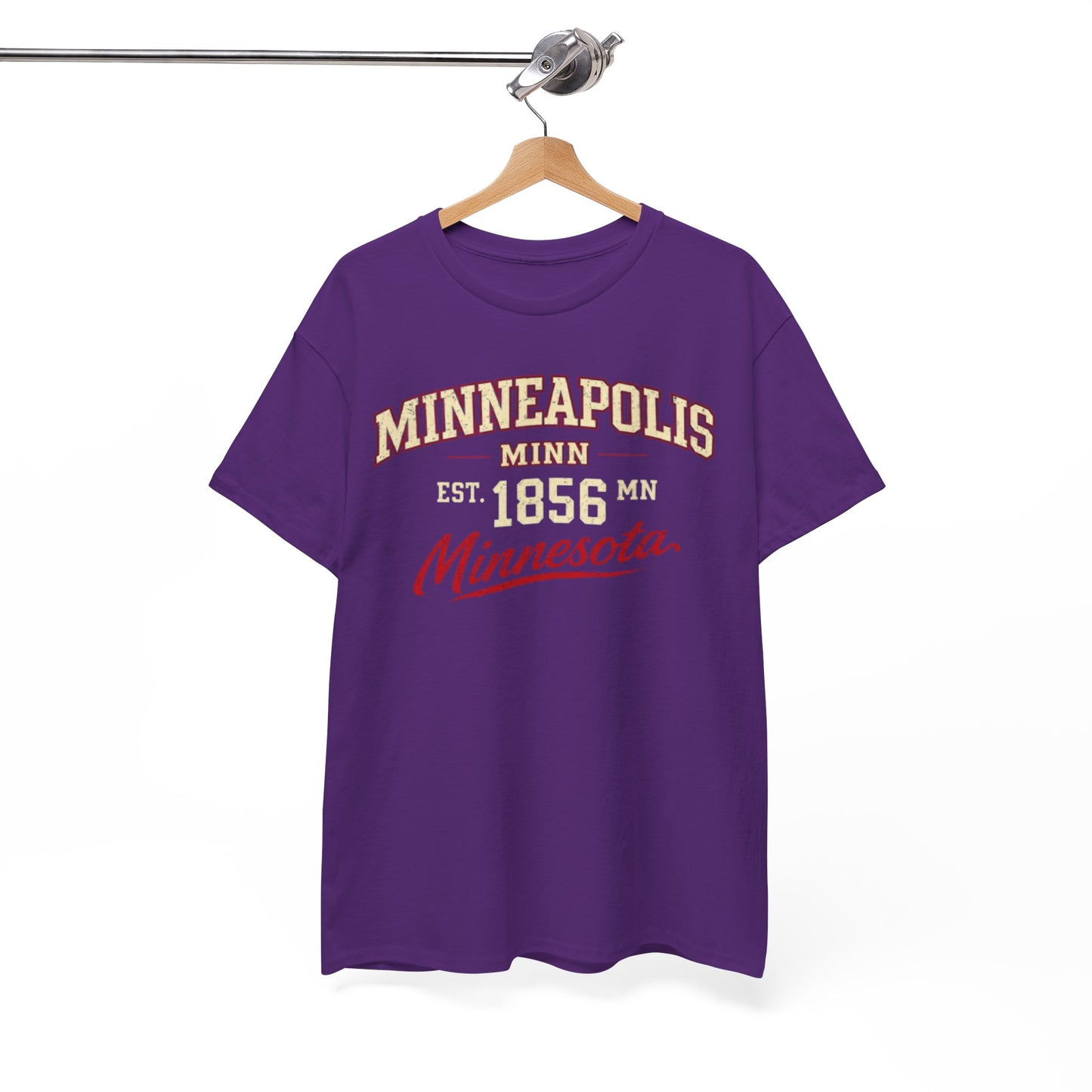 Minneapolis Minnesota 1856 Vintage Graphic Tee