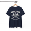 White Smoke New York Baseball T-Shirt – 1903 Athletic Champs Varsity Design Tee
