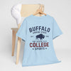 Light Blue Buffalo College Sports T-Shirt — The Queen City Vintage Tee