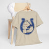 Lavender Indianapolis Colts Horse Mascot Horseshoe T-Shirt