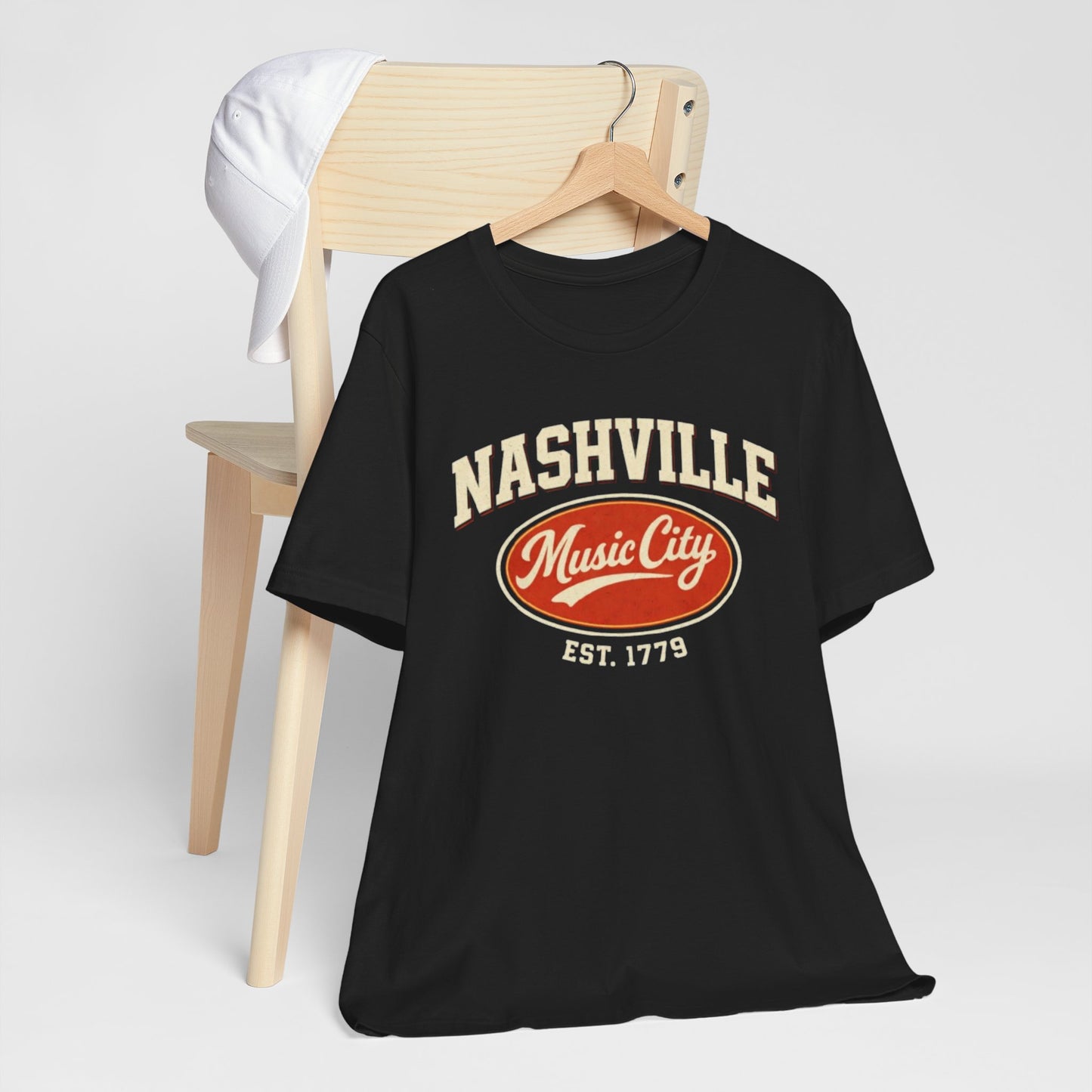 Nashville Music City Tee — Vintage Retro Music Tour T‑Shirt