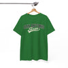 White Smoke San Antonio Texas Vintage Tee — Retro City Script T-Shirt