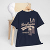 Dark Slate Gray Los Angeles Athletic Tee — LA California Vintage Stars T-Shirt