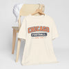 Antique White Chicago Football Since 1920 T Shirt – Vintage Orange Navy Classic American Sports Tee