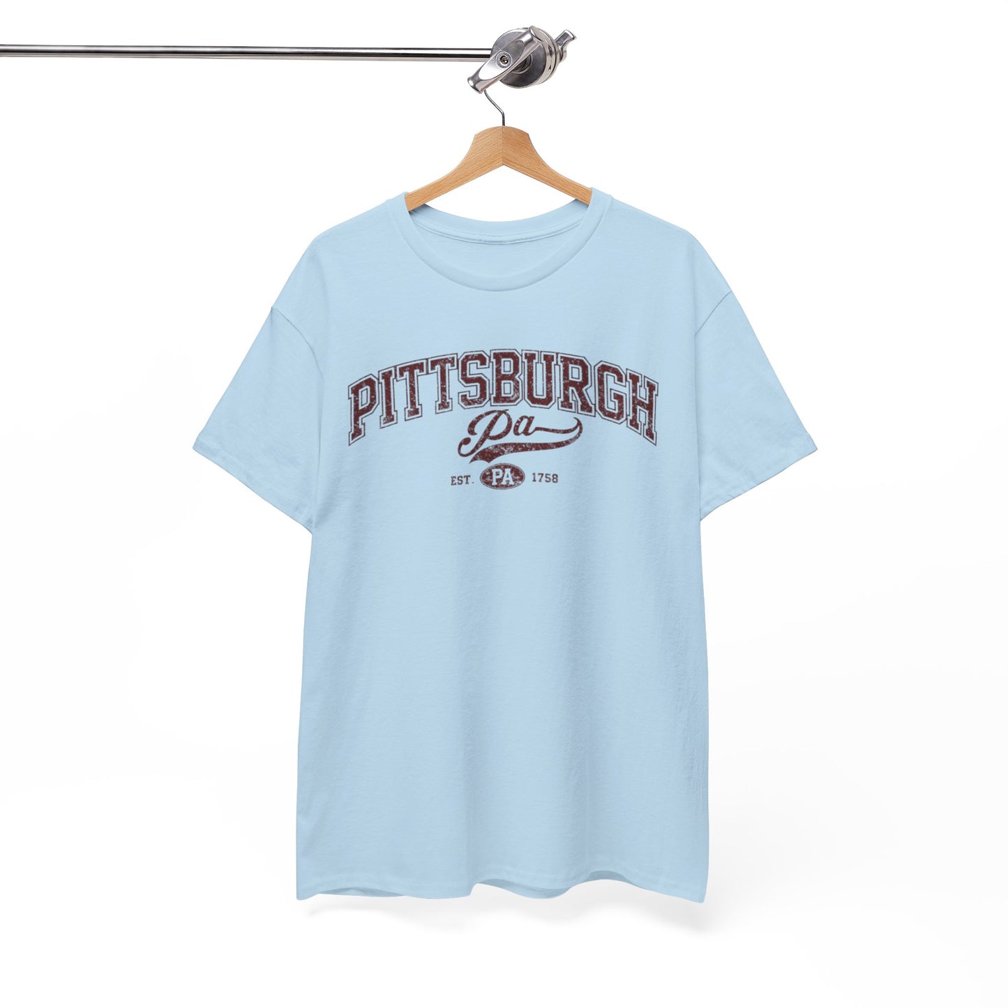 Pittsburgh PA Vintage Collegiate T‑Shirt Urban graphic tee aesthetics