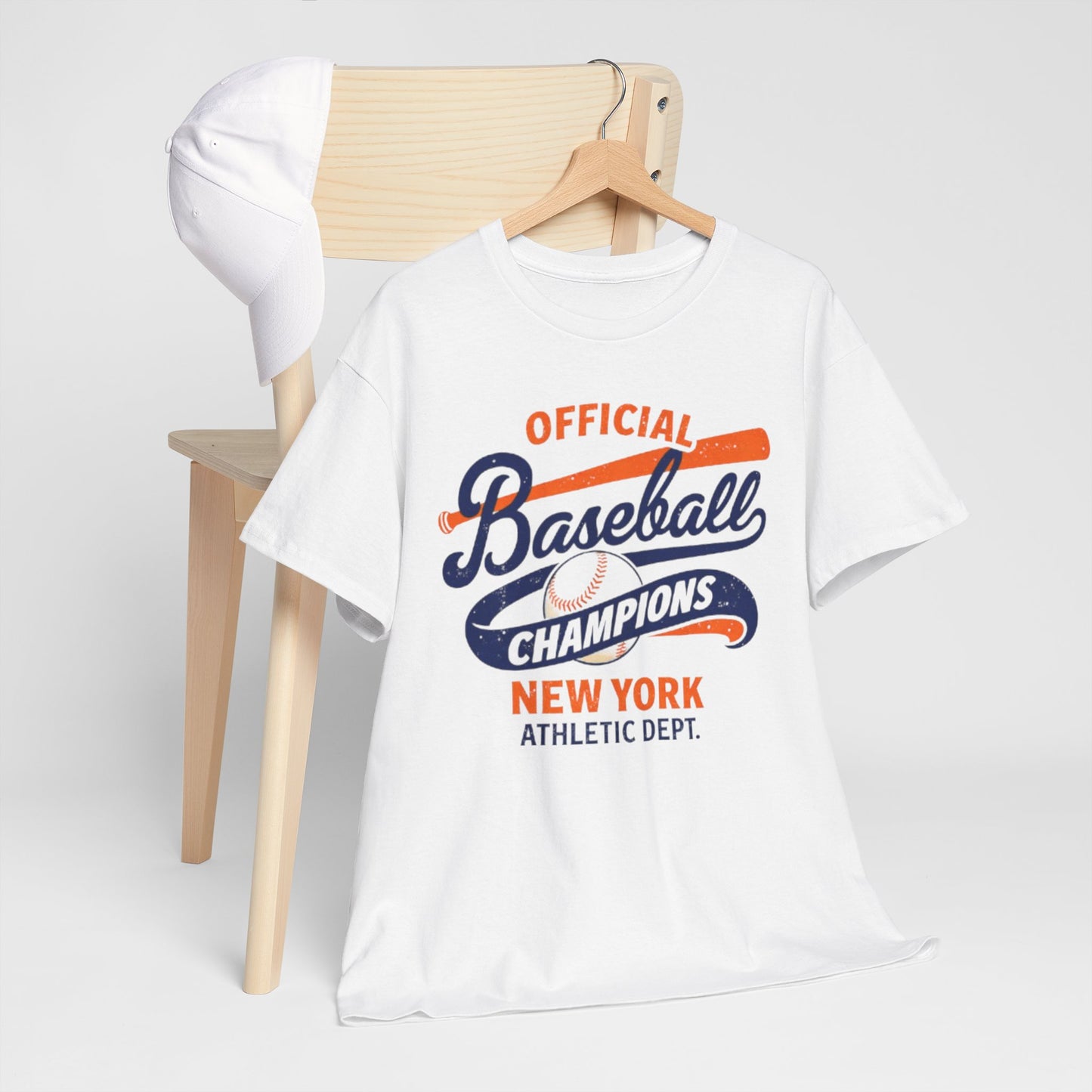 Baseball Champions Tee — Official New York Athletic Dept. Shirt