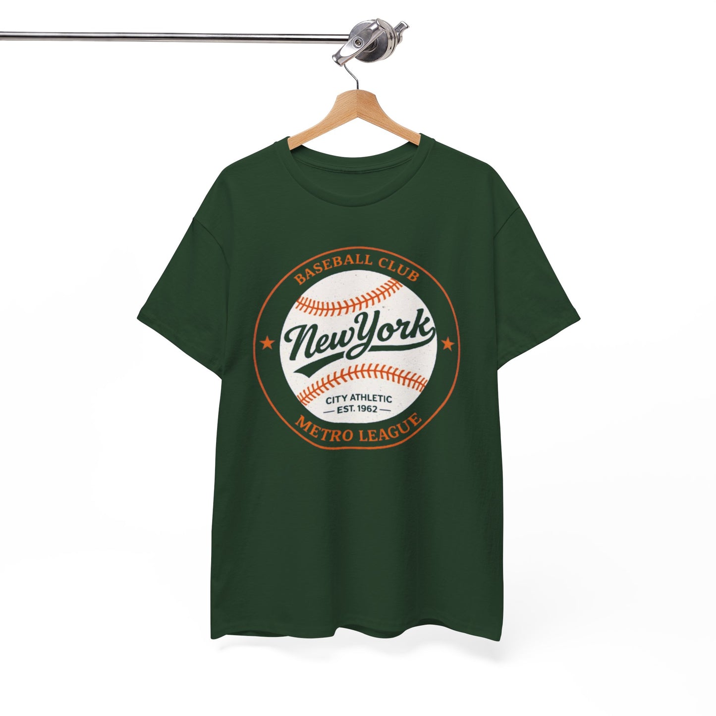 New York Baseball Club Tee — Vintage Metro League Graphic T-Shirt
