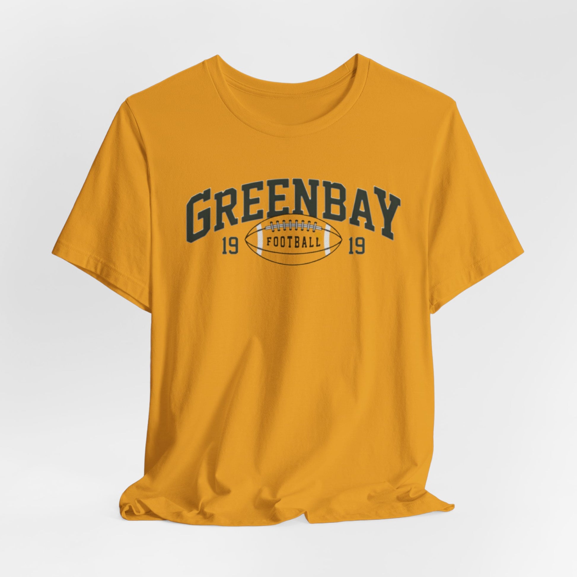 Greenbay Football Vintage Logo Tee – game day outfit, football shirt, image 1.0