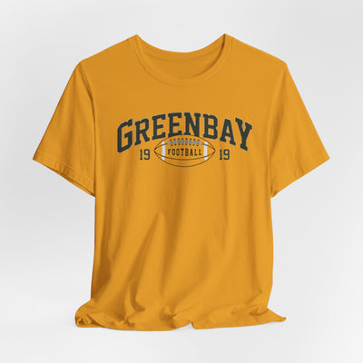 Greenbay Football Vintage Logo Tee – game day outfit, football shirt, image 1.0