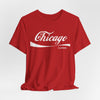 Chicago Script T‑Shirt — Vintage Illinois City  Tee – sportswear style, sportswear style, image 1.0
