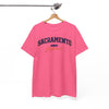 White Smoke Sacramento California Vintage Arch Tee — City  Graphic T-Shirt