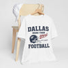 Lavender Dallas Football Tee — "Dallas More Than Sport" Vintage Helmet T‑Shirt