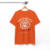 White Smoke San Francisco American Football Heritage T-Shirt – Golden City Hometown Style Tee