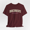 Saddle Brown Tricou Bucuresti Romania Vintage City