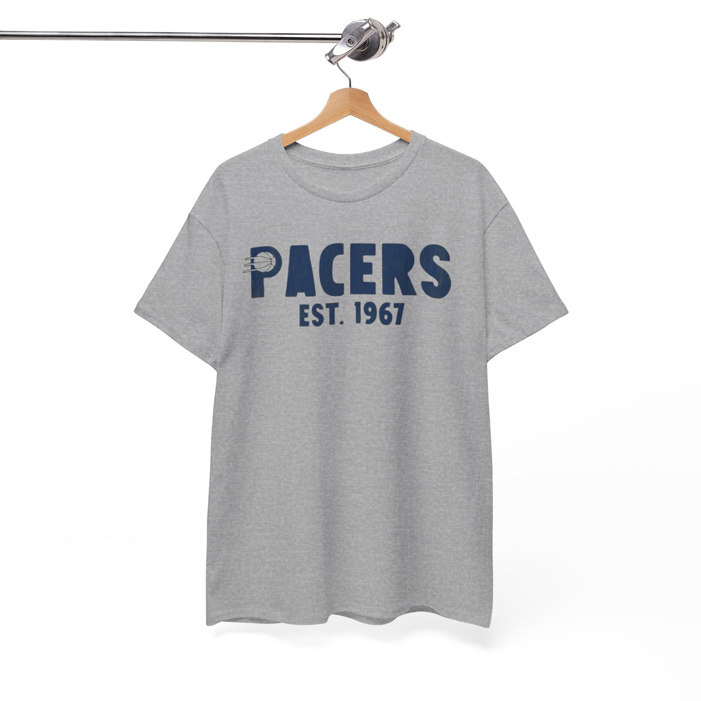 White Smoke Pacers Est. 1967 Vintage Basketball T-Shirt