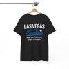 White Smoke Las Vegas Dazzling Tee — "What Happens Here, Stays Legendary" Graphic Shirt